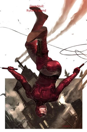 Cover to Daredevil: Ryker's Island