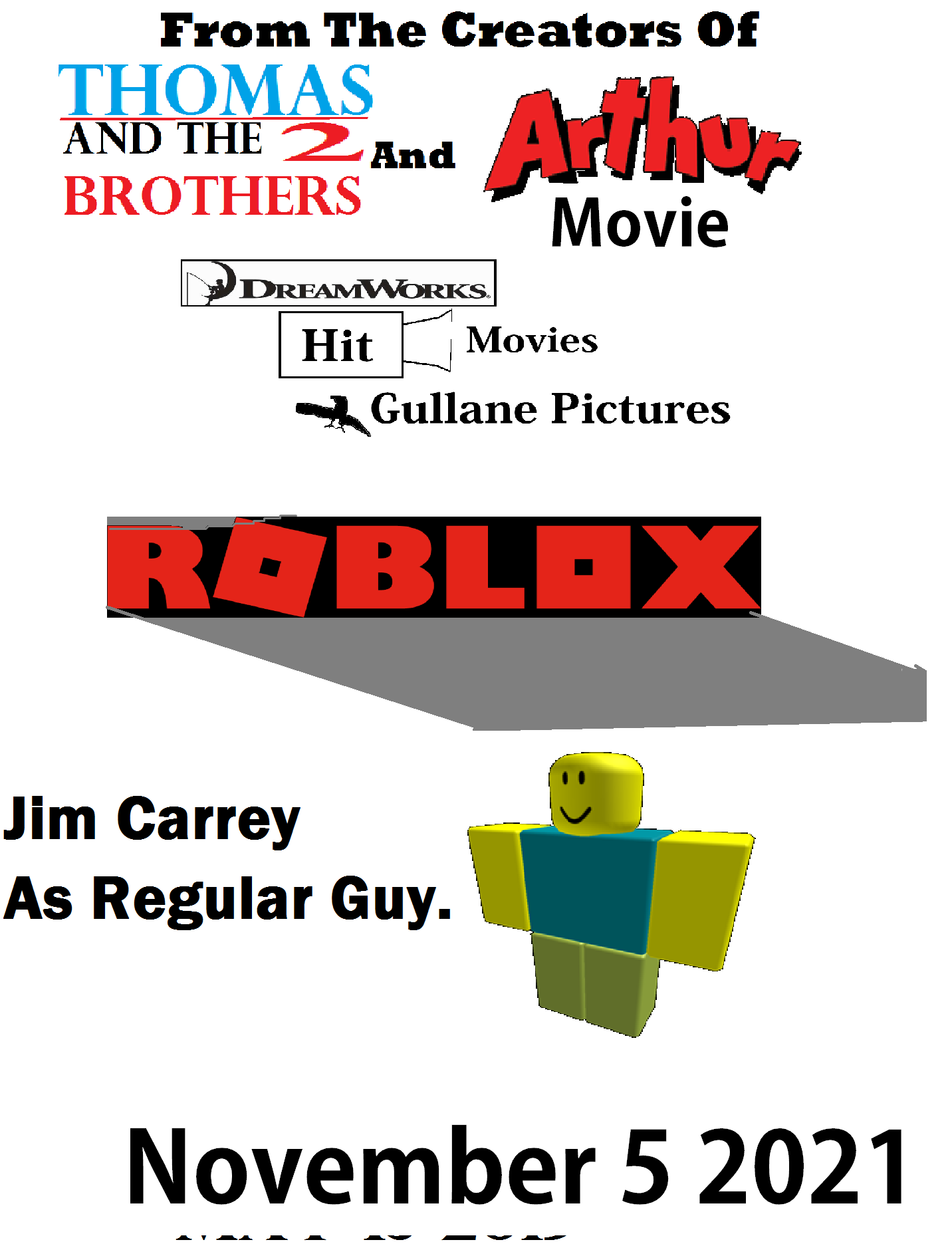 Roblox 2021 Film Idea Wiki Fandom - the roblox movie 2020