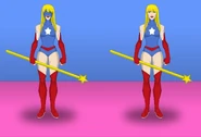 Concept art of Courtney Whitmore / Stargirl in DC: Unlimited Rebirth