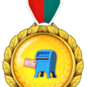 To Grandma with Love Digi-Medal