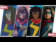 Evolution of Ms. Marvel - Kamala Khan (2022).