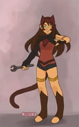 Catra as she appears in Iago PUC's Marvel Heroes franchise