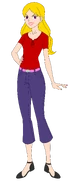 Full body promo art of Stacy.