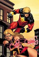 Carol Danvers and Mar-Vell