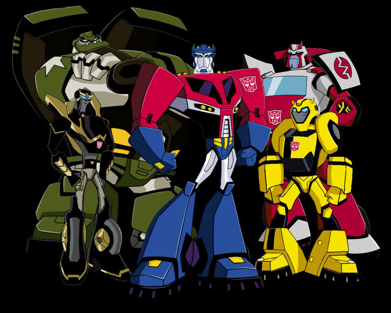 transformers animated characters