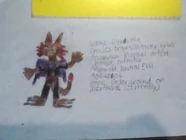 Glynuma, the Team's Muscle in addition to him being a bipedal anthropomorphic Dragon Member of the Edgorn Kings