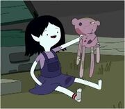 Marceline as a child