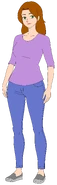 Full body promo art of Vivian, Diana’s mother.