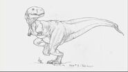 Tyrannosaurus Rex Concept Art