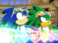 Sonic Riders Sand Ruins Cutscene (X style)