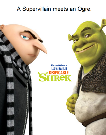 Despicable shrek poster