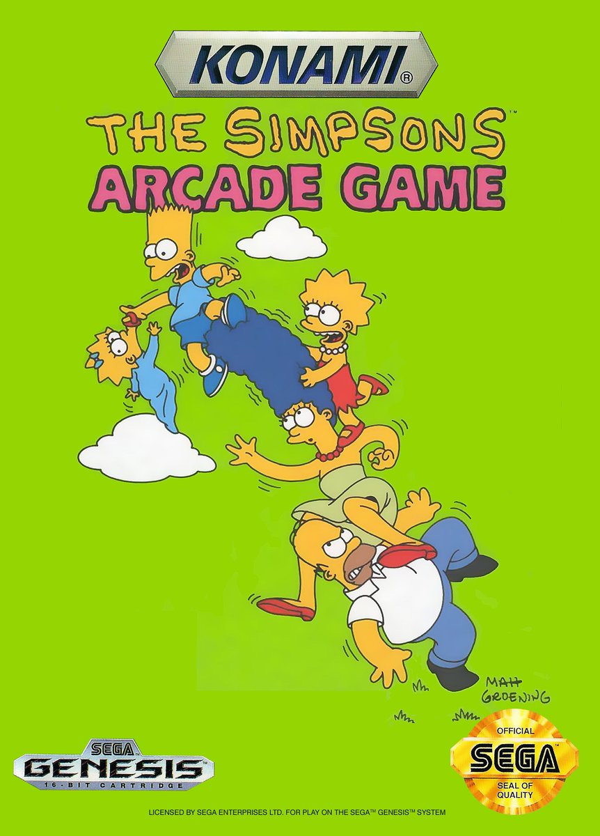 The Simpsons Arcade Game (console) Idea Wiki Fandom