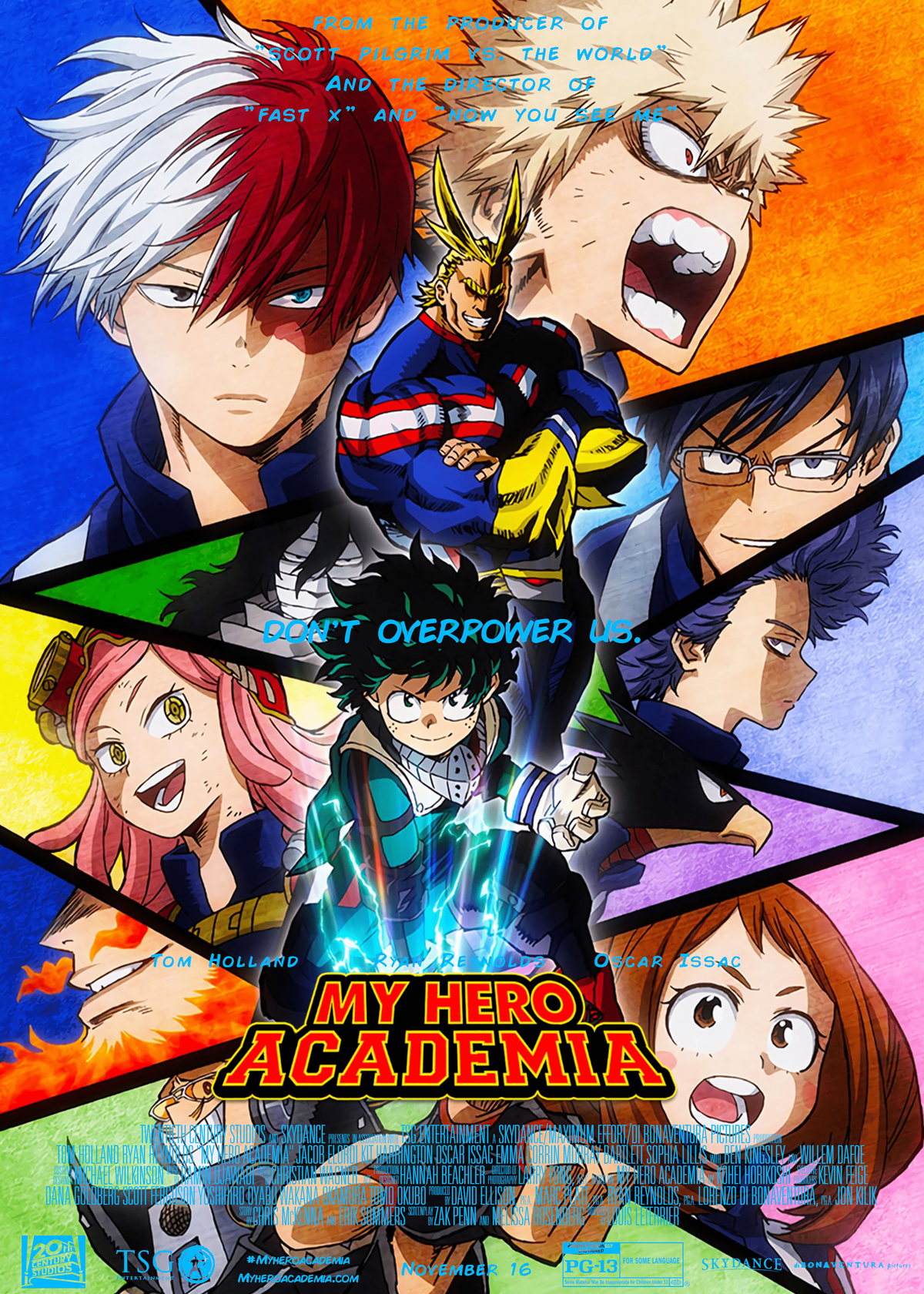 my hero academia movie poster new