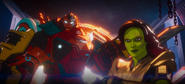 Iron Man with Gamora