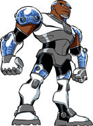 Cyborg full-body appearance in Teen Titans.