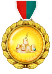 Sand Castle Royale Digi-Medal