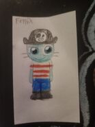 Fenix, one of the Sooga Pirates, voiced by Cameron Bowen.