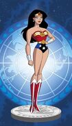 Wonder Woman DCAU pose