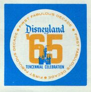 Dracula is Proudly to Promote Disneyland '65 Tencennial Celebration