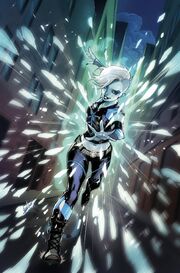 Justice League of America Killer Frost Rebirth Vol 1 1 Textless Variant
