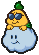Lakilester's idle sprite from Paper Mario.