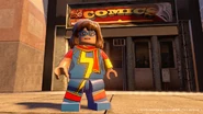 Ms. Marvel in Lego form