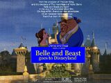 Belle and Beast go to Disneyland