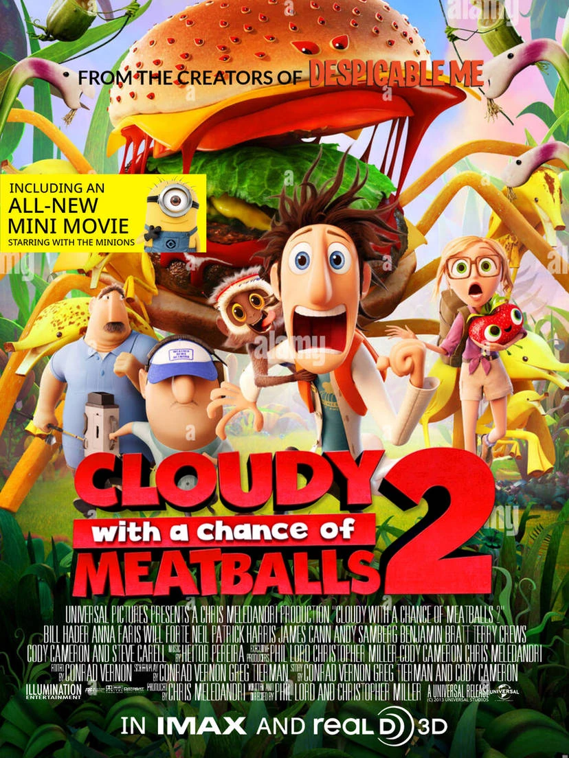 Cloudy with a Chance of Meatballs 2 (Universal/Illumination AU) Idea