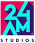 24AM Studios Blue Purple Red logo.png