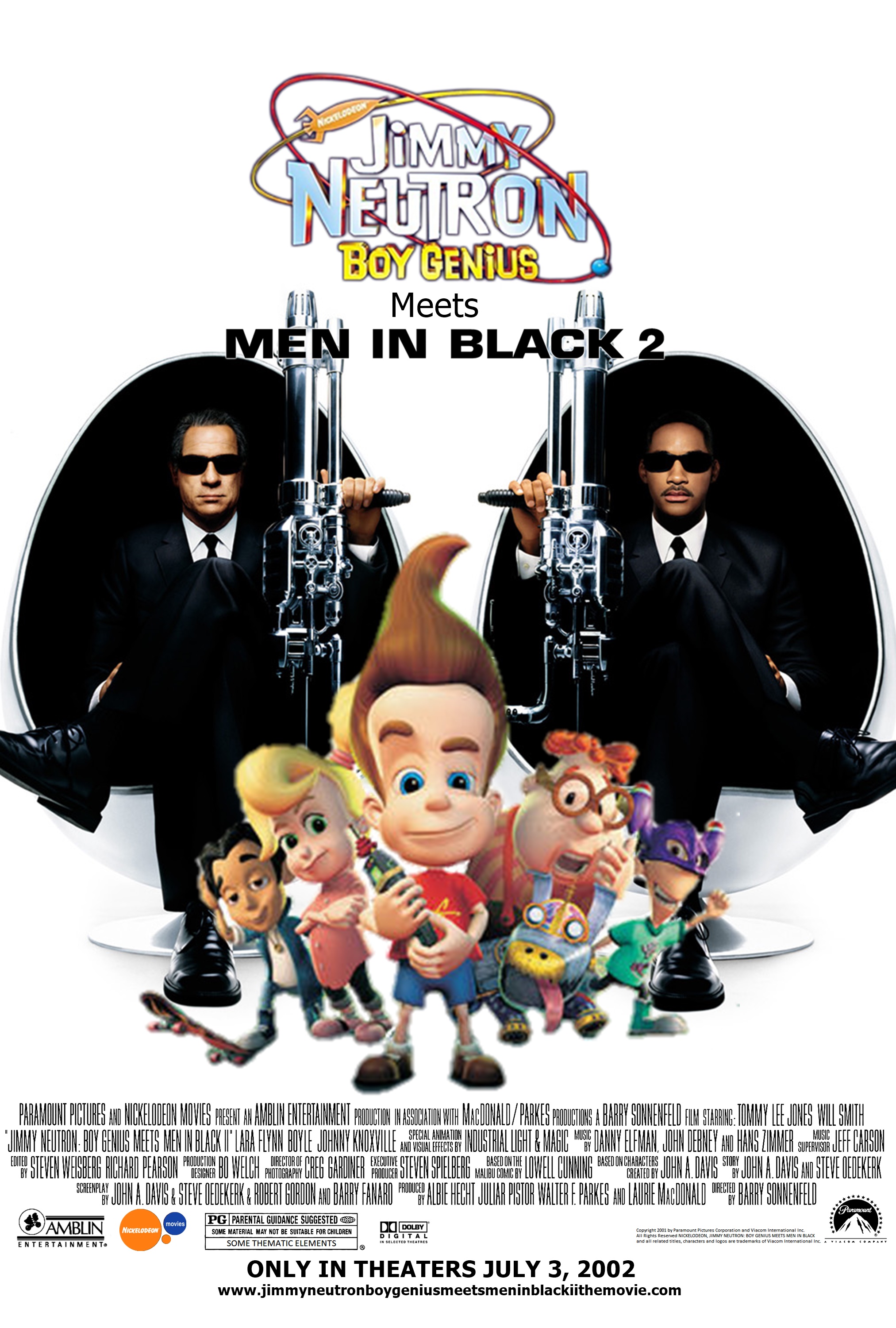 Jimmy Neutron Boy Genius Meets Men In Black Ii Idea Wiki Fandom