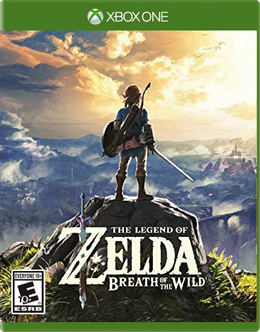 The Legend Of Zelda Breath of the Wild (Xbox One Port) Front Cover