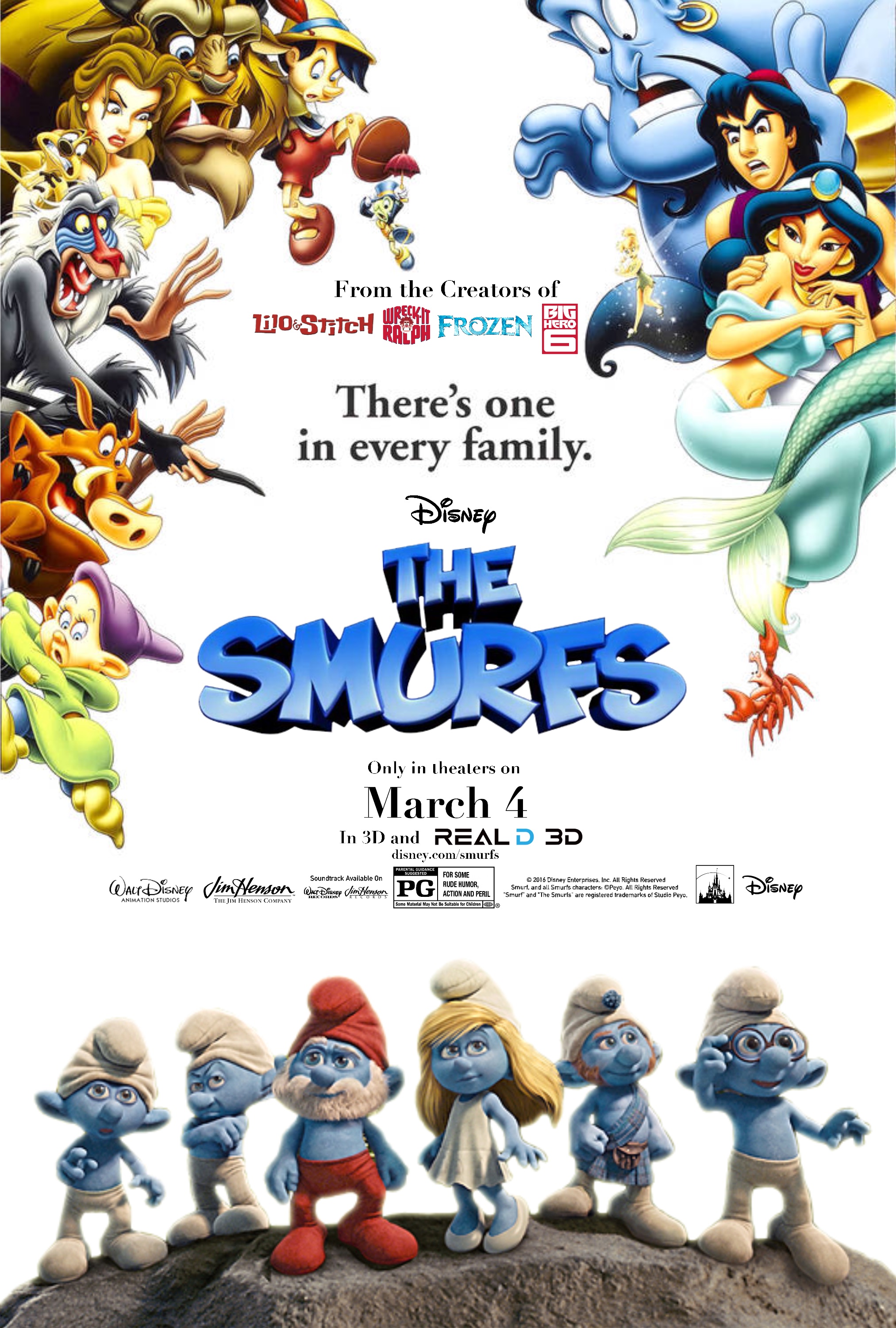 The Smurfs (2016 film), Idea Wiki