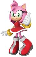 3D Amy Rose