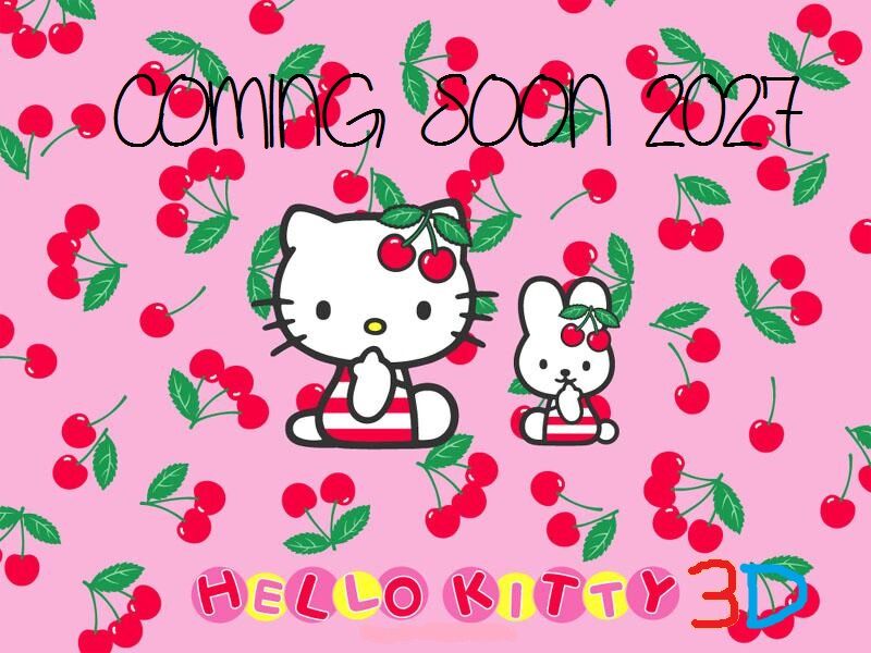 3D Hello Kitty Wallpaper