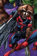 Rocket Raccoon (Earth-616) from Guardians of the Galaxy Vol 6 14 cover 001