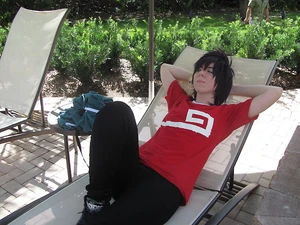 randy relax backyard