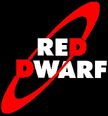 This is an original official logo of Red Dwarf is used for Advertisement, Opening Scene, Poster and Merchandise (1989-1991,2016-present)