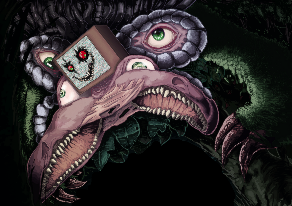 HOLLY ! — this is actually what the scary omega flowey tv