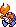 A Blue Koopa Troopa's walking sprite animation from Super Mario World.