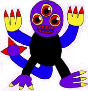 Gloomariant, a Heartless-looking Kaiju/Giant Monster who is a Hedorah Expy (with elements of Nyarlathotep included)