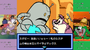 Dizzy and Stubby on Prologue in Candy Bouken starring Dizzy and Dartic (Japanese Version) [RETRO MODE]