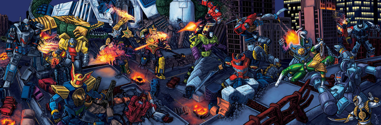 Transformers power rangers 2025