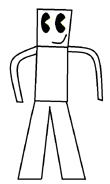 Blank character. (Make your own and colour it in if you want!)