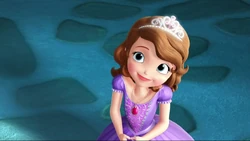 strapless open back dress Princess Sofia Blue Embroidered Linen Dress