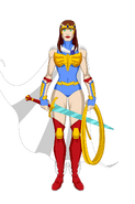 Concept of the Madison "Maisie" Drake version of Wonder Woman in Wonder Woman Legacy