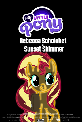 Sunset Shimmer Poster