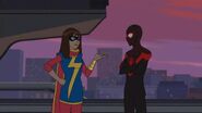 Kamala Khan with Miles Morales