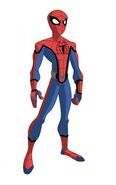 Spectacular Spider-Man in MCU suit