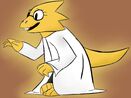 Strong as Dr. Alphys
