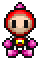 Red Bomberman's sprite from the 2005 video game Bomberman.